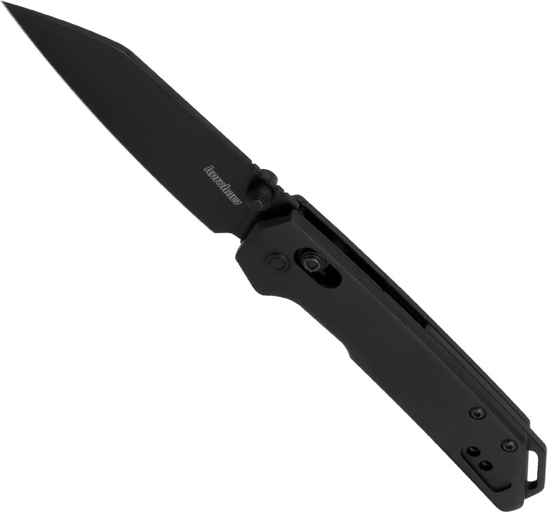 Kershaw Mini Iridium Folding Pocket Knife, 3 inch D2 Steel Blade, DuraLock, Aluminum Handle, Pocketclip - Image 5